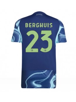 Moški Nogometna dresi replika Ajax Steven Berghuis #23 Gostujoči 2025-26 Kratek rokav